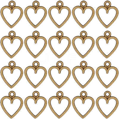 100Pcs Tibetan Style Alloy Charms FIND-SC0012-39AB-1