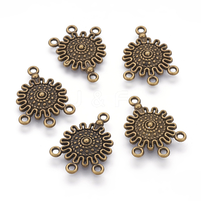 Tibetan Style Alloy Chandelier Components Links MLF0145Y-1