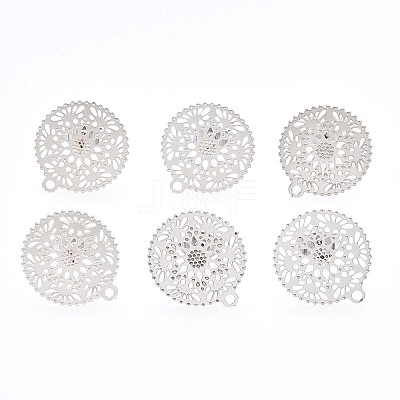 Non-Tarnish 304 Stainless Steel Stud Earring Findings X-STAS-S079-31B-1