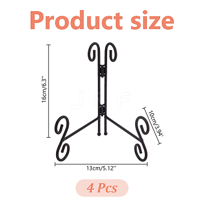 Iron Plate Display Easels ODIS-WH0078-47-1