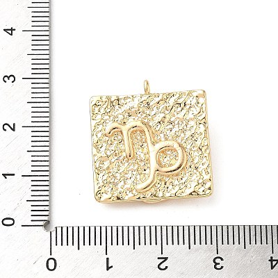 Brass Micro Pave Cubic Zirconia Enamel Pendants KK-L250-08G-11-1