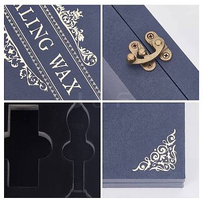 Wax Seal Stamp Set AJEW-WH0162-46-1