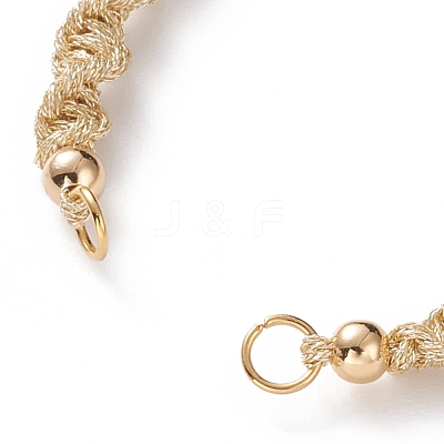 Adjustable Polyester Braided Cord Bracelet Making AJEW-JB00848-07-1