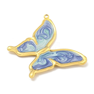 Ion Plating(IP) 304 Stainless Steel Pendants X-STAS-U007-10A-G-1