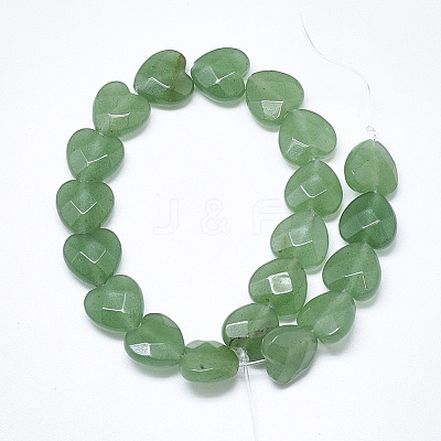 Natural Green Aventurine Beads Strands G-S357-E01-05-1