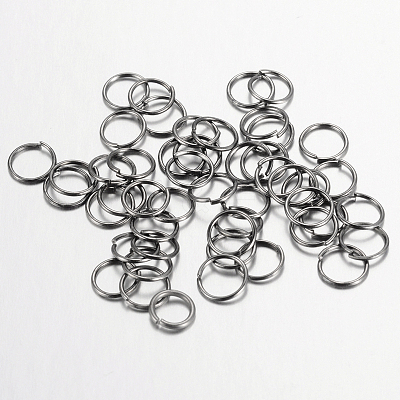 Iron Open Jump Rings IFIN-A018-6mm-B-NF-1