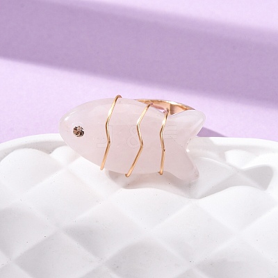 Gemstone Rings RJEW-P161-01G-M-1