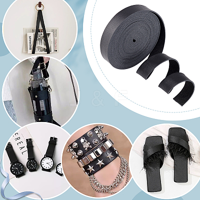 5M Flat PU Leather Cord AJEW-WH0419-67C-1