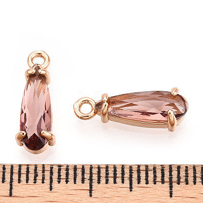 Faceted Glass Pendants X1-GLAA-T010-004G-1