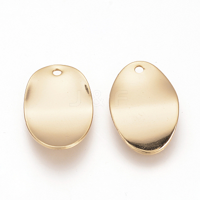 Brass Pendants KK-R037-210G-1