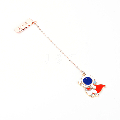 Zinc Alloy Bookmarks AJEW-TAC0027-09-1