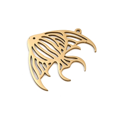 201 Stainless Steel Pendants STAS-I344-06G-1