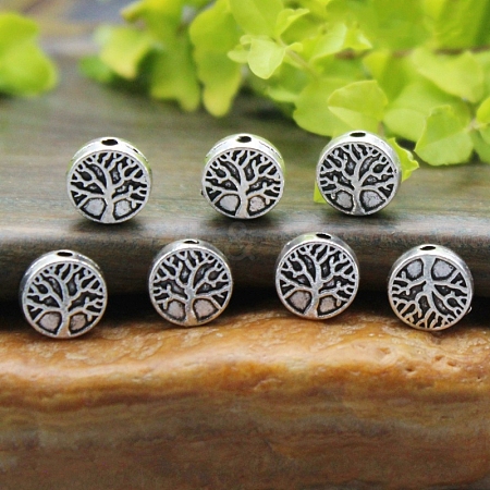 Tibetan Style Alloy Beads PW-WG631B9-01-1