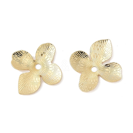 Brass Bead Caps KK-V015-02G-01-1