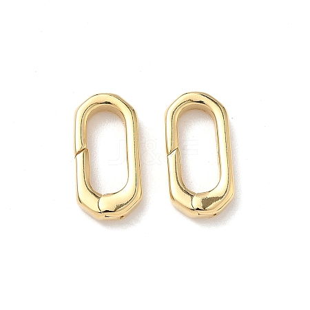 Brass Spring Gate Rings KK-R143-28G-01-1