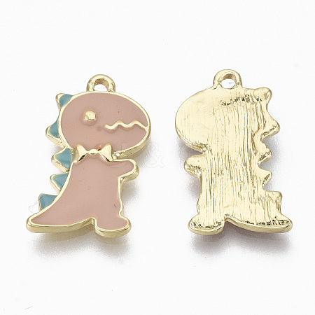 Alloy Enamel Pendants ENAM-S122-020-NR-1
