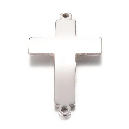 Tarnish Resistant 201 Stainless Steel Links connectors STAS-S059-18B-1