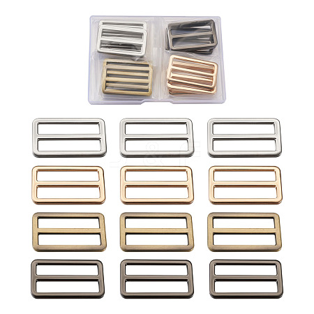 Zinc Alloy Buckles PALLOY-TA0002-17-1