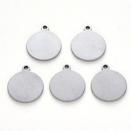 Tarnish Resistant 304 Stainless Steel Pendants STAS-N092-23B-1