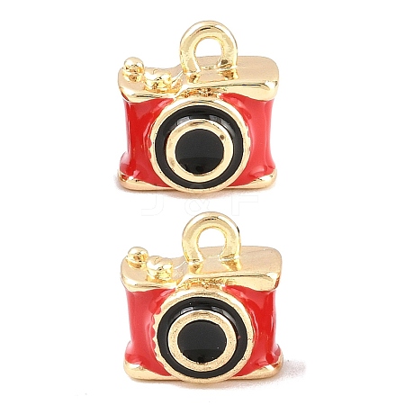 Alloy Enamel Pendants AL-CBA072F-01G-03-1