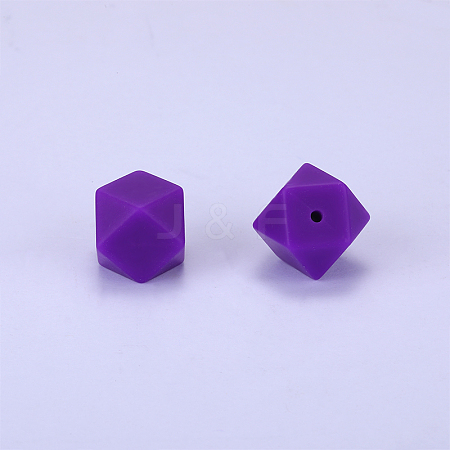 Hexagonal Silicone Beads SI-JX0019A-06-1