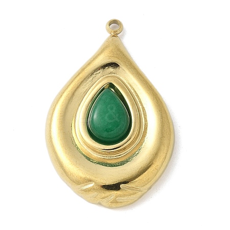 Natural Green Onyx Agate(Dyed & Heated) Pendants LS-STAS-L277-12G-05-1