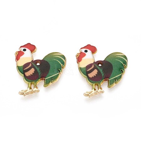 Printed Alloy Pendants ENAM-CJC0020-47B-1