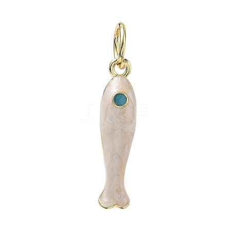 Brass Enamel Pendants KK-CBA6980-11G-A-1
