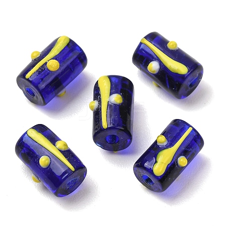 Handmade Bumpy Lampwork Beads LA-CBAEC7C-01B-1