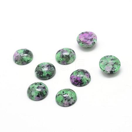 Synthetic Ruby in Zoisite Gemstone Cabochons G-T020-10mm-17-1