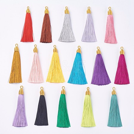 Polyester Tassel Big Pendants Decoration FIND-I007-A-1