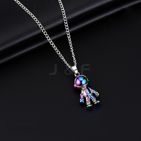 Alloy Pendant 201 Stainless Steel  Chain Necklaces for Men FS-WG0EA78-09-1