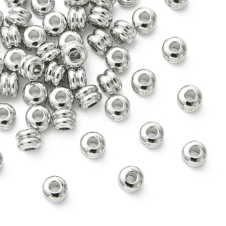 SHEGRACE Flat Round Brass Beads XGRPCU658-294P-1