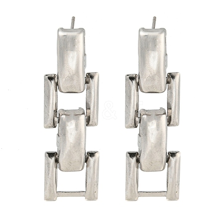 Non-Tarnish 304 Stainless Steel Stud Earrings EJEW-S229-13P-1