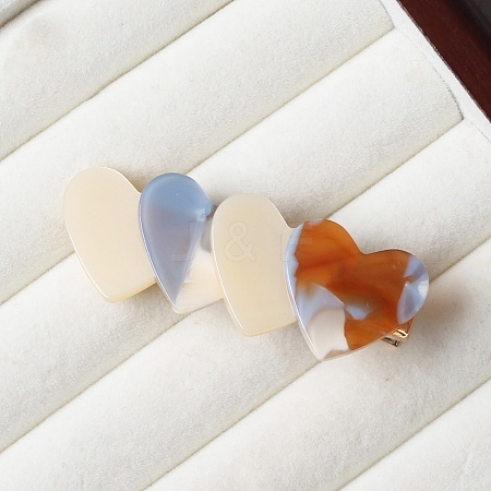 Cellulose Acetate Alligator Hair Clips for Women Girls PW-WGE413D-01-1