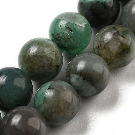 Synthetic Emerald Beads Strands G-A219-A02-03-1-1
