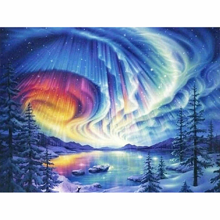 DIY Sky Scenery Diamond Painting Kits DIAM-PW0001-250A-1