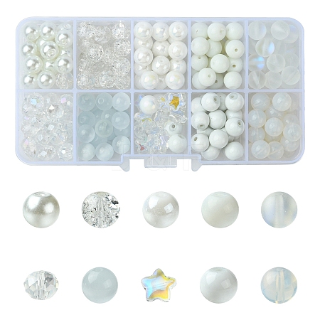 DIY Glass Beads Jewelry Making Kit DIY-YW0010-93E-1