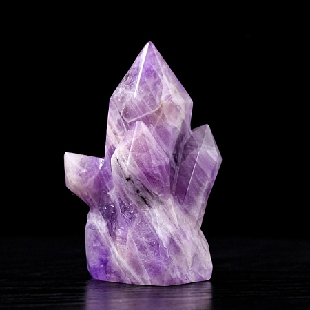 Natural AmethystPillar Display Decoration PW-WG29CBB-04-1