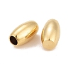 Rack Plating Eco-friendly Brass Beads KK-D075-34G-RS-2