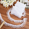 10M Polyester Pleated Lace Trim OCOR-CY0002-17B-3