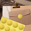 12 Sheets PET Adhesive Wax Seal Stickers DIY-WH0451-043-6