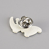 Spray Painted Alloy Brooches JEWB-S011-130-RS-2