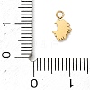 304 Stainless Steel Charms SA-CBAF41E-01B-G-3