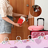 20Pcs 4 Styles Flamingo Shape & Word Alloy Enamel Pendants KEYC-PH01567-5