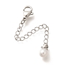 Brass End with Chain KK-C085-13P-1