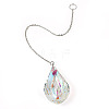 1Pc Transparent Glass Hanging Suncatchers AJEW-TADJ0001-02D-2