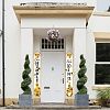 Hanging Polyester Banner Sign for Home Office Front Door Porch Welcome Decorations HJEW-WH0011-20K-6
