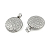 304 Stainless Steel Charms STAS-M017-13P-2