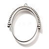 Alloy Open Back Bezel Pendants PALLOY-I223-11P-1
